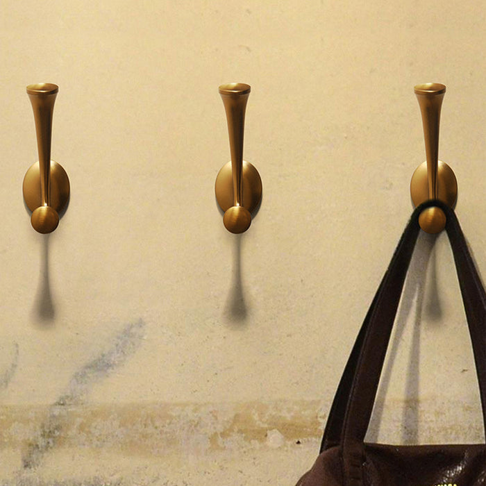 Vintage Solid Double Clothes Wall Hook