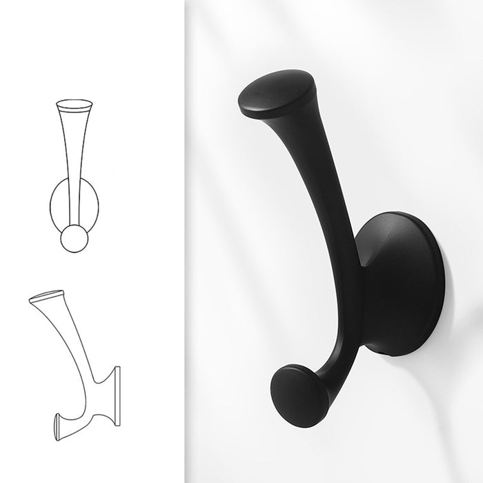 Vintage Solid Double Clothes Wall Hook