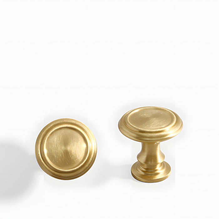 Vintage Shell Solid Brass Bin Cup Pulls For Drawer