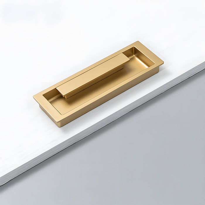 Zinc Alloy Recessed Kitchen Cabinet Handles