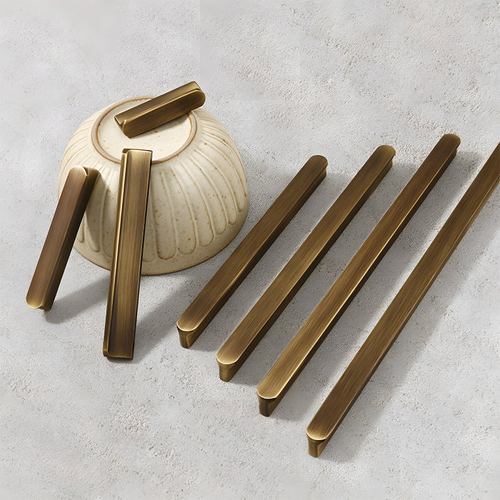 Vintage Bronze Brass Kitchen Cabinet Handles