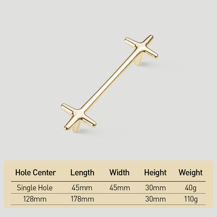Modern Bright Silver Zinc Alloy Cabinet Pulls and Handles