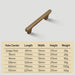 Modern Zinc Alloy T Bar Knobs & Grooved Bar Cabinet Pulls