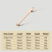 Modern Knurled Zinc Alloy Cabinet Pulls