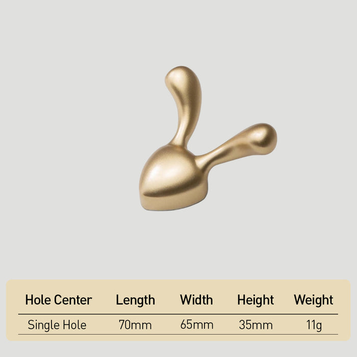 Cute Abstract Rabbit Ear Coat & Towel Hooks