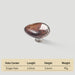 Modern Agate Stone Pebble Cabinet Knobs