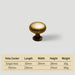 Vintage Antique Bronze Cabinet Pulls & Knobs