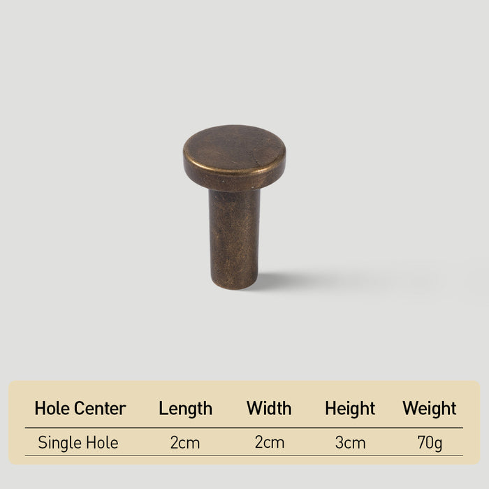 Modern Zinc Alloy Round Wall Hooks