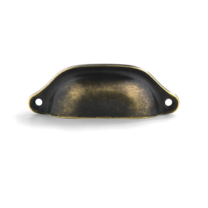 Classic Shell Cabinet Cup Pulls for Dressers