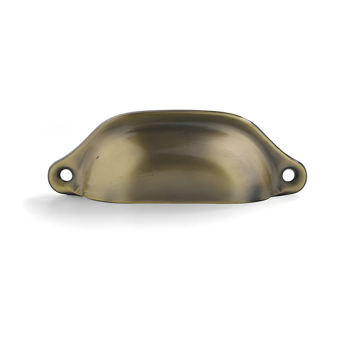 Classic Shell Cabinet Cup Pulls for Dressers
