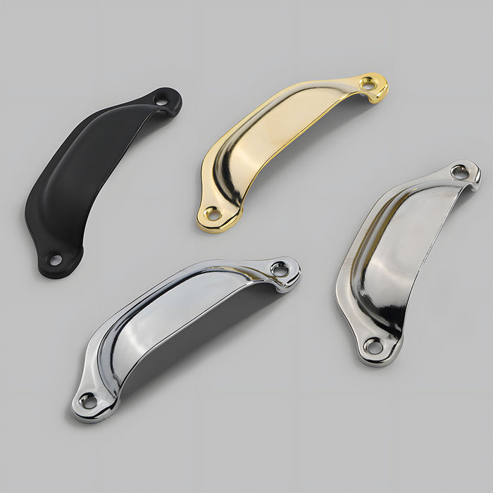 Classic Shell Cabinet Cup Pulls for Dressers