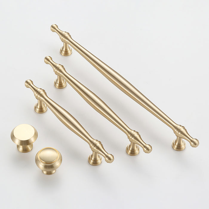 French Style Furniture Wardrobe Brass Handle
