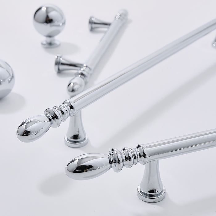 Modern Brass T-Bar Cabinet Handles