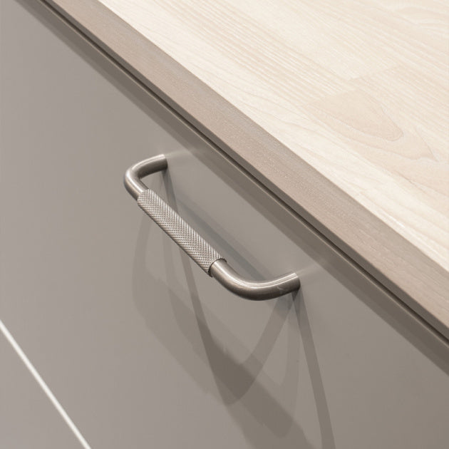 Modern Solid Aluminum Alloy Knurled Cabinet and Drawer Pull Handles