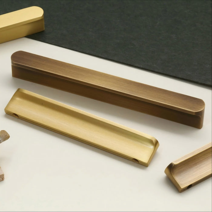 Vintage Bronze Brass Kitchen Cabinet Handles
