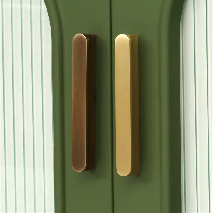 Vintage Bronze Brass Kitchen Cabinet Handles