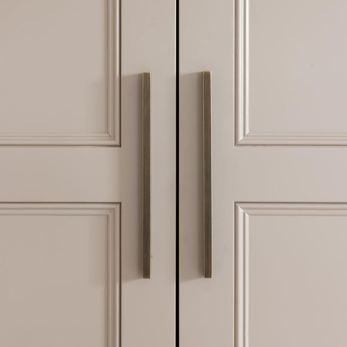 Modern Solid Brass L Type Cupboard Handles