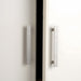 Modern Zinc Alloy Square Textured Grid Cabinet Pulls