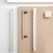 Modern Zinc Alloy Square Textured Grid Cabinet Pulls