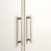 Modern Zinc Alloy Square Textured Grid Cabinet Pulls