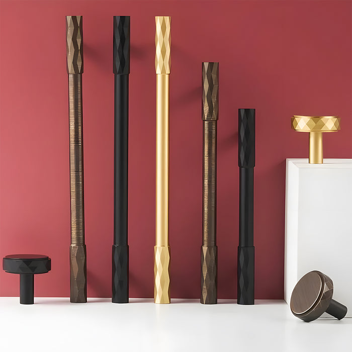 Stylish Solid Brass Cabinet Handles