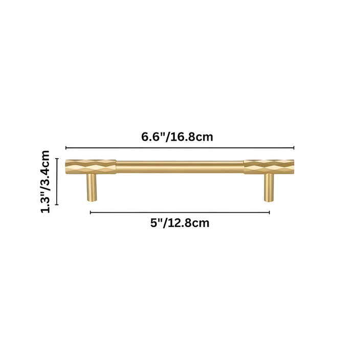 Stylish Solid Brass Cabinet Handles