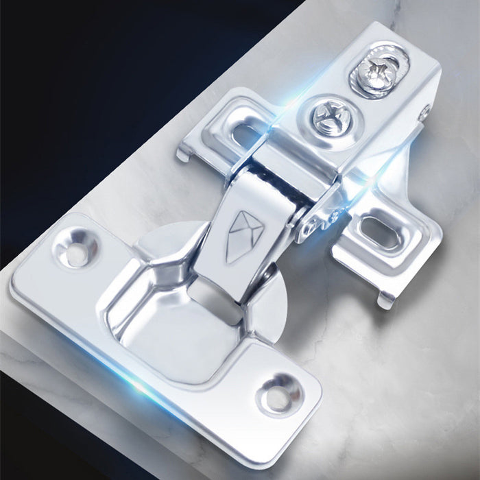 Soft Close Cabinet Door Hinges Stainless Steel Concealed Kitchen Cabinet Hinges with Mounting Screws and Manual