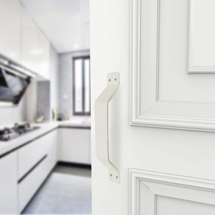White Door Pulls Sliding Door Handle for Kitchen Cabinet
