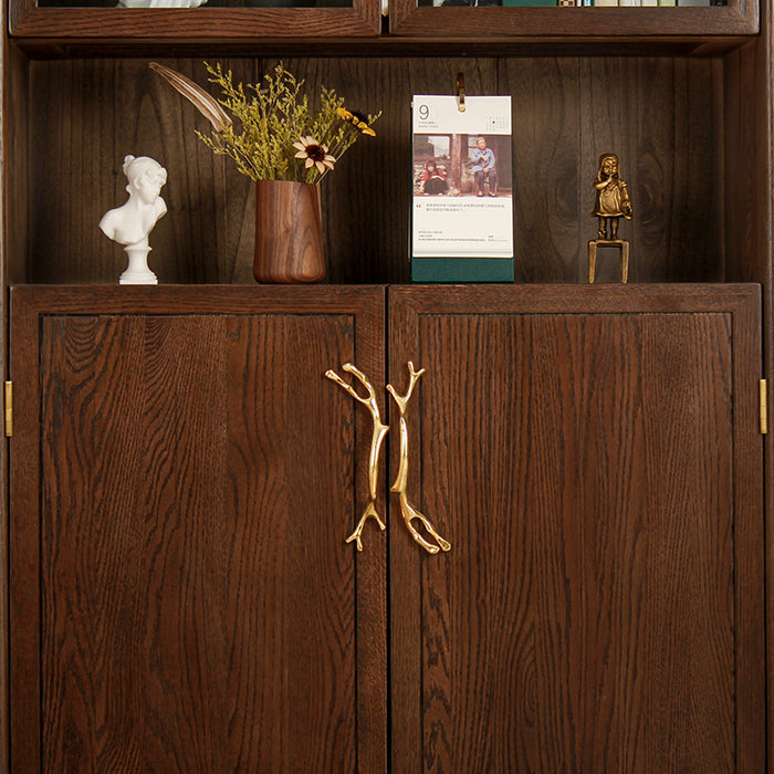 Shiny Gold Branches Cabinet Handles And Drawer Pulls