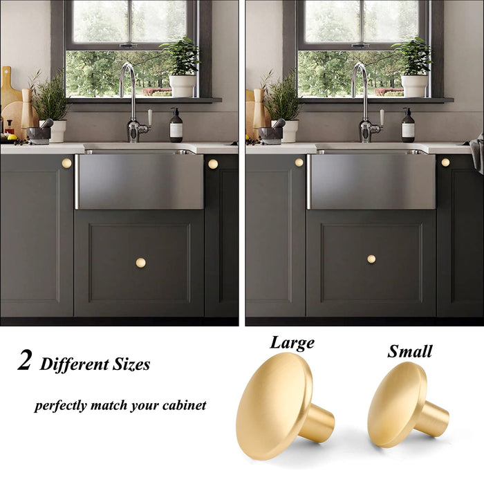 Gold Cabinet Knobs Gold Modern Dresser Knobs Round Bathroom Knobs