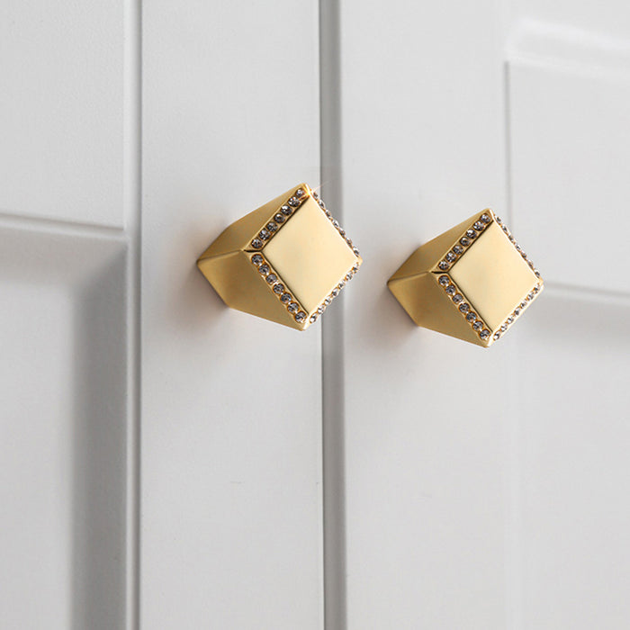 Goldenwarm Elegant Crystal Pulls and Glass Cabinet Knobs Goldenwarm Elegant Crystal Pulls and Glass Cabinet Knobs