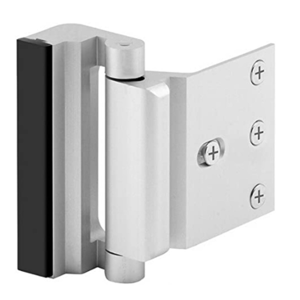 Home Security Door Lock, 2 Pack Child Proof Door Reinforcement Lock with  Screws for Inward Swinging Door, Double Safety Security Protection for Your