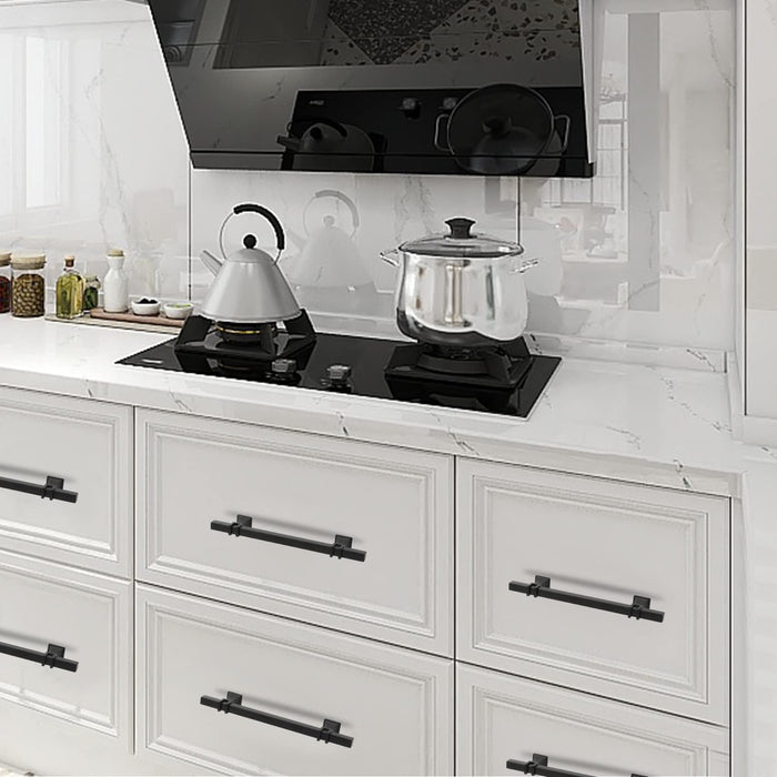 Matte Black Cabinet Pulls Black Cabinet Door Handles Black Kitchen Cabinet Hardware