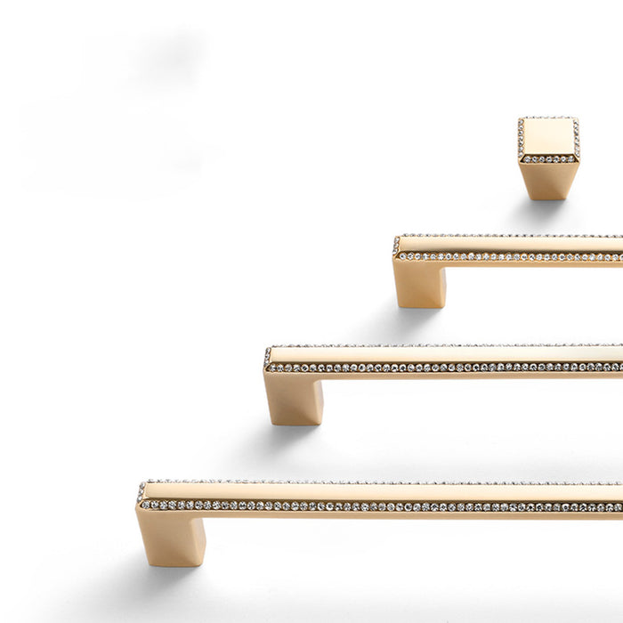 Goldenwarm Elegant Crystal Pulls and Glass Cabinet Knobs Goldenwarm Elegant Crystal Pulls and Glass Cabinet Knobs