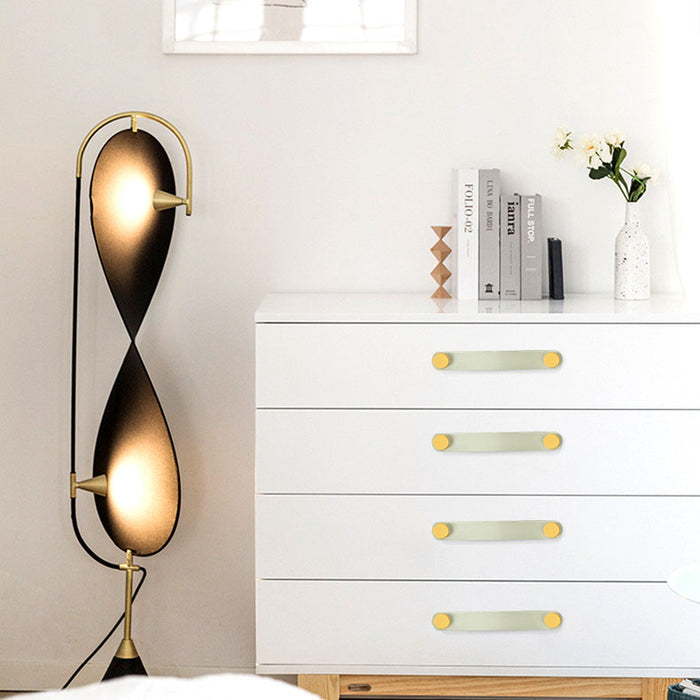 Goldenwarm Leather Drawer Pull Knobs Dresser Cupboard Knobs Goldenwarm Leather Drawer Pull Knobs Dresser Cupboard Knobs