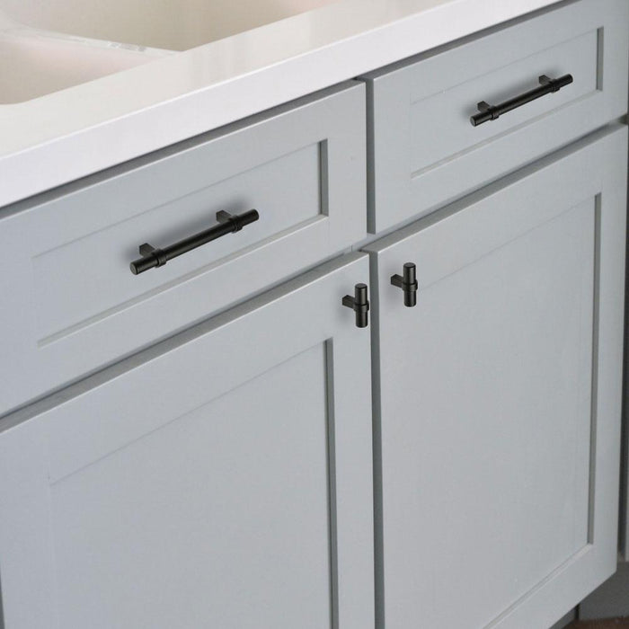 Matte Black Cabinet Handles  for Kitchen and Bathroom