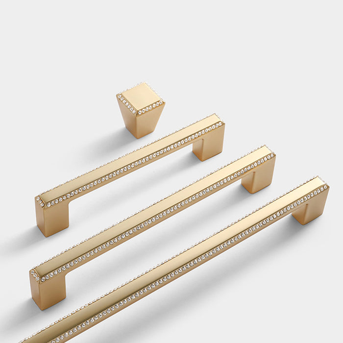 Goldenwarm Elegant Crystal Pulls and Glass Cabinet Knobs Goldenwarm Elegant Crystal Pulls and Glass Cabinet Knobs