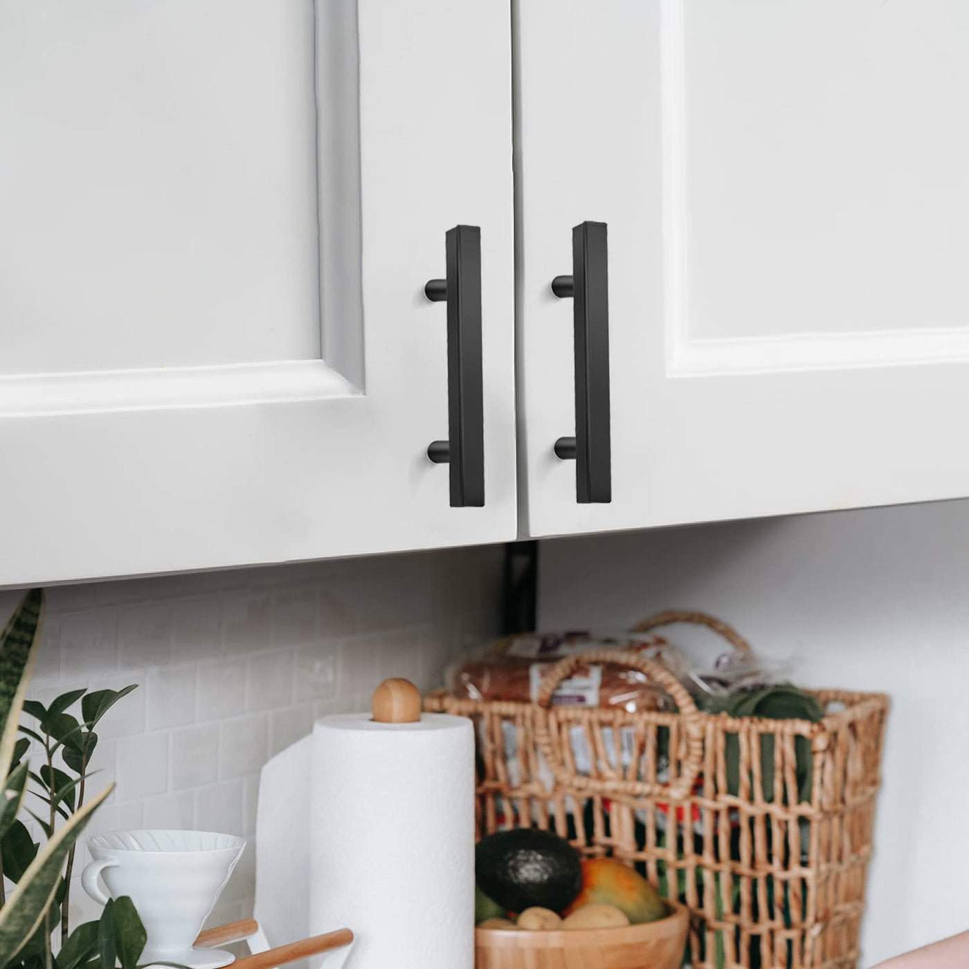 Goldenwarm Cabinet Pulls Matte Black Cabinet Pulls Kitchen Drawer Handles