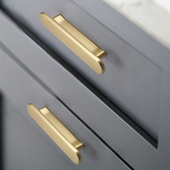 Cabinet Pulls & Knobs Zinc Alloy Modern Minimalist Dresser Pulls —  Goldenwarm