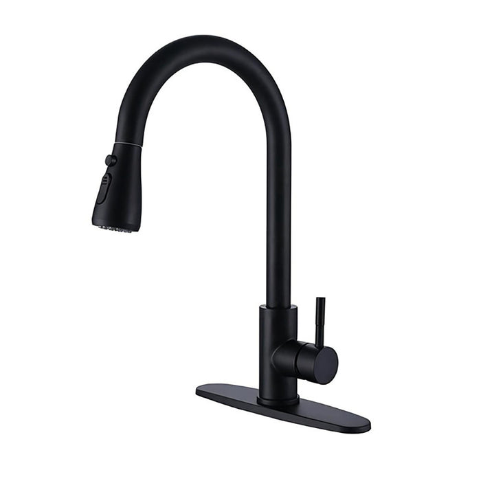 Single Hole 3-Hole Kitchen Sink Faucets with Pull Down Sprayer