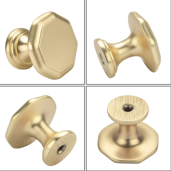 10 Pack Gold Kitchen Knobs Gold Knobs for Drawers