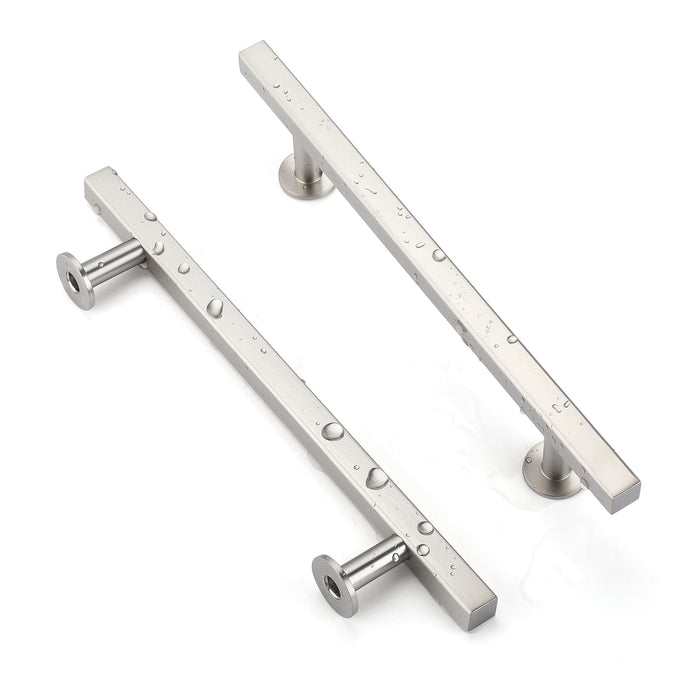 Brushed Nickel Drawer Pulls 5 inch Cabinet Pulls Zinc Alloy