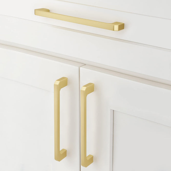 Brass Drawer Pulls 5 inch Kitchen Cabinet Door Handles