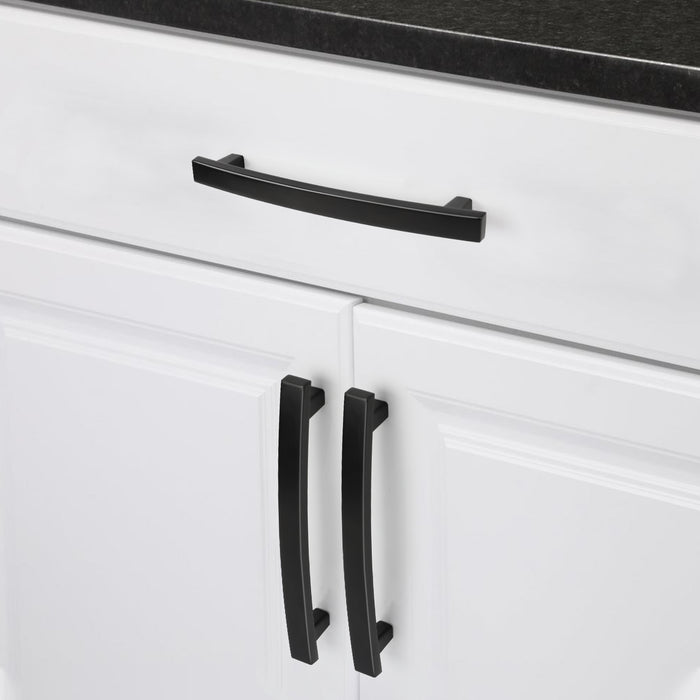 Matte Black 3 Inch Cabinet Pulls Kitchen Drawer Pulls Modern Furniture Handle 