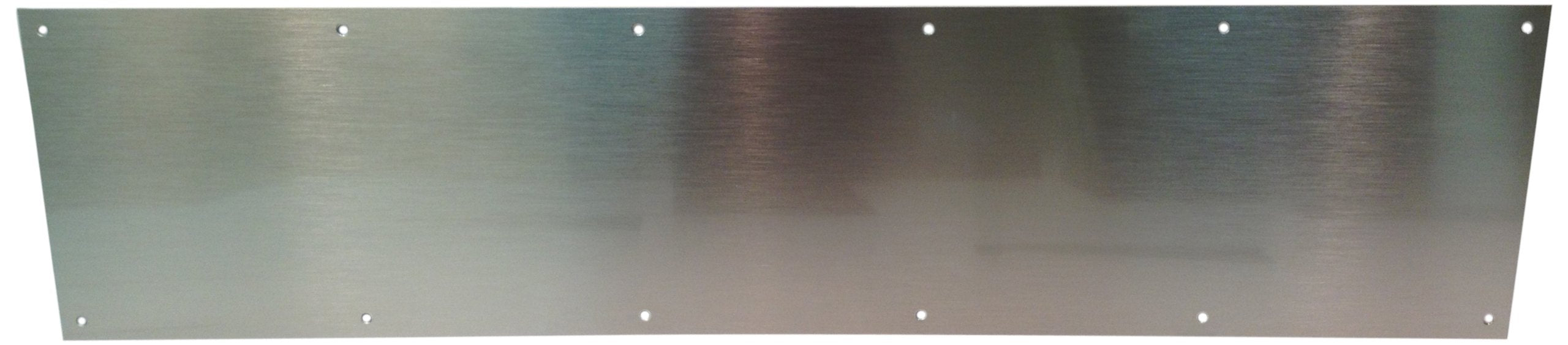 Metal Kick Plate Satin Stainless Steel Finish 8mm Thick