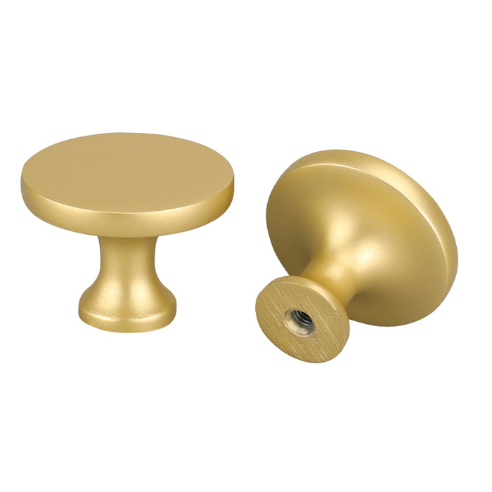 gold dresser knobs YIHATA 1 Inch Drawer Knob 12 Pack Gold Silver Kitchen Cabinet Knobs Dresser Pulls