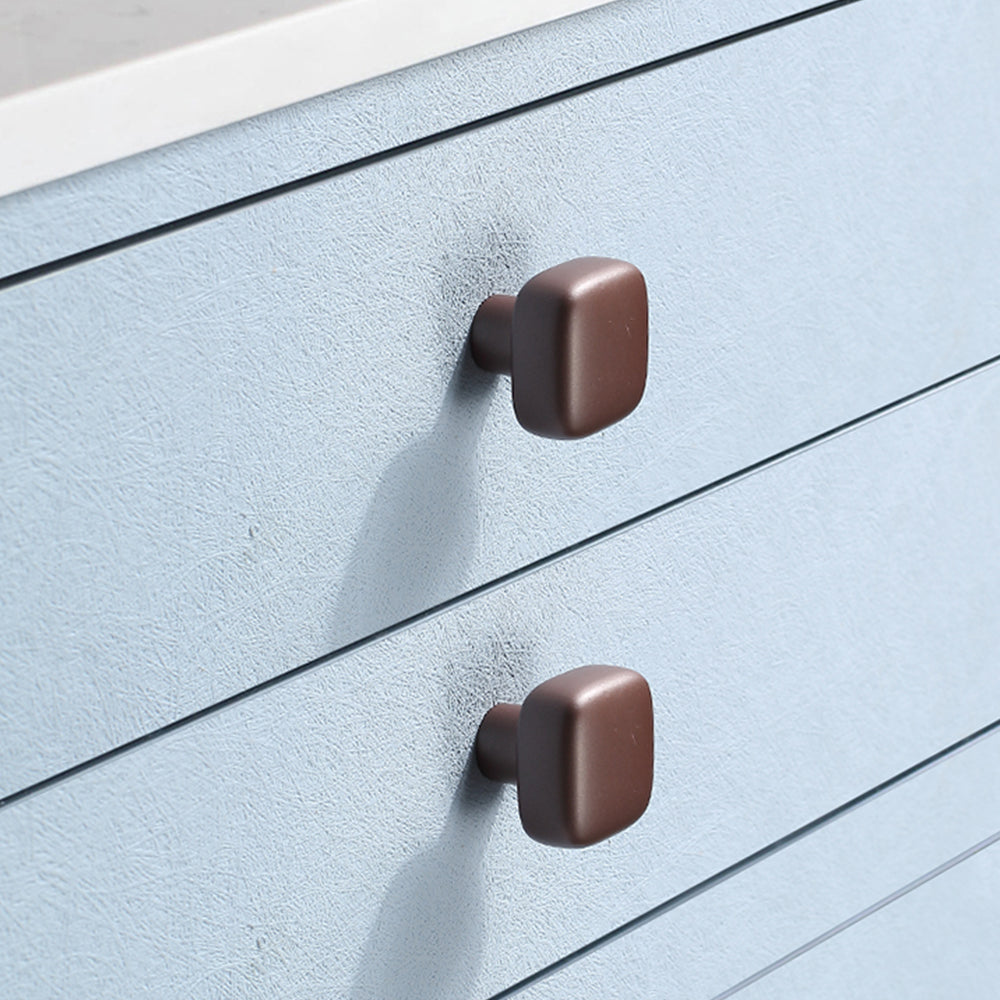 Knob Brown Knobs Kitchen Hardware — Goldenwarm