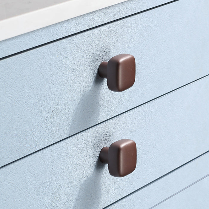 Brown Cabinet Knobs for Kitchen