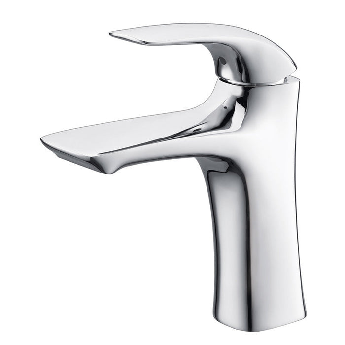 One-Hole Single Handle Brass Bathroom Sink Faucet