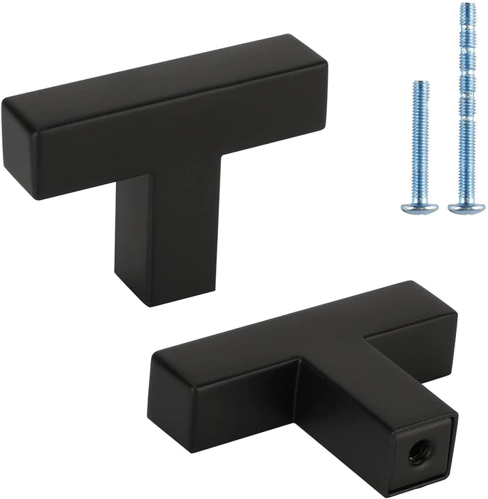 Goldenwarm Cabinet Pulls 10 Pack Black Cabinet Handles Stainless